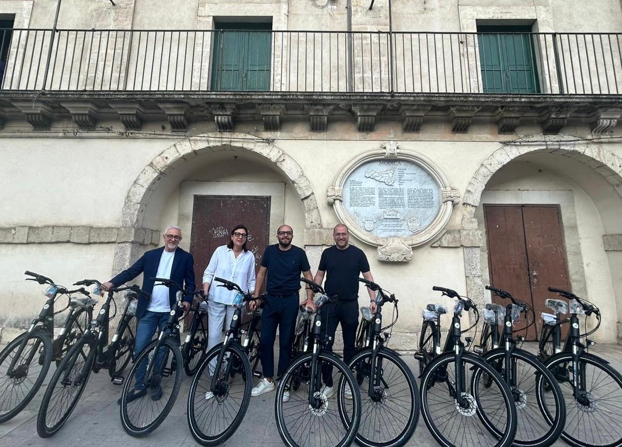 Modica, da oggi al via il servizio Bike Sharing realizzato con il Gal Terra Barocca