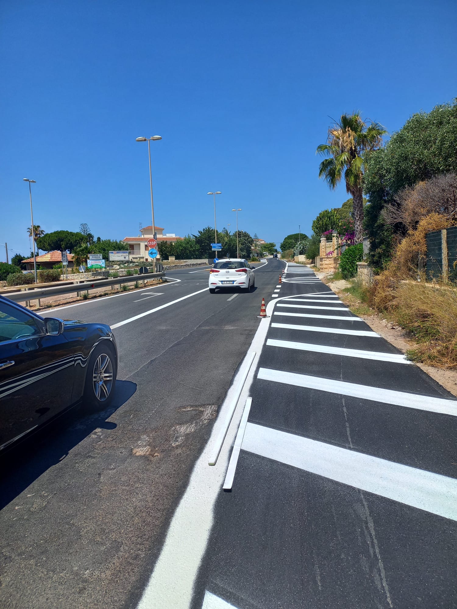 Fratelli d’Italia Modica, plaudono alla segnaletica orizzontale sulla Marina di Modica e Sampieri
