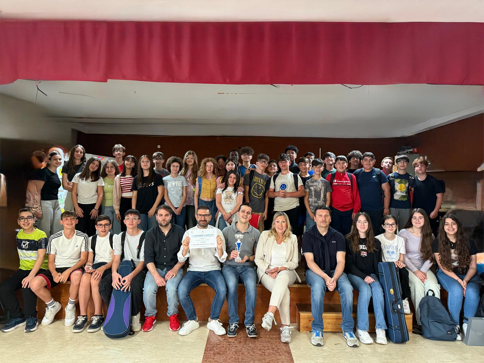 Ragusa, successo per l’Orchestra Maria Schininà con gli alunni delle classi seconde e terze