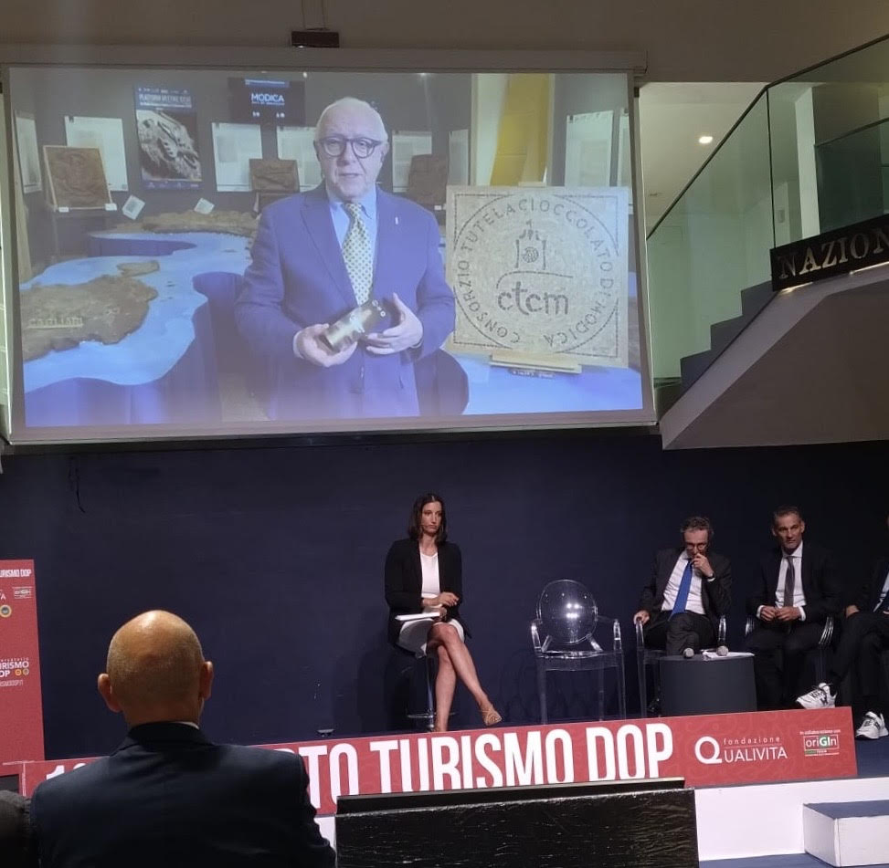 Il Consorzio del cioccolato di Modica Igp alla presentazione del Rapporto sul Turismo DOP