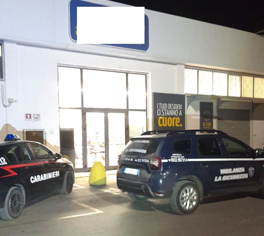 Vittoria, tentato furto in supermercato, sventato grazie all’antifurto dell’Istituto “La Sicurezza”