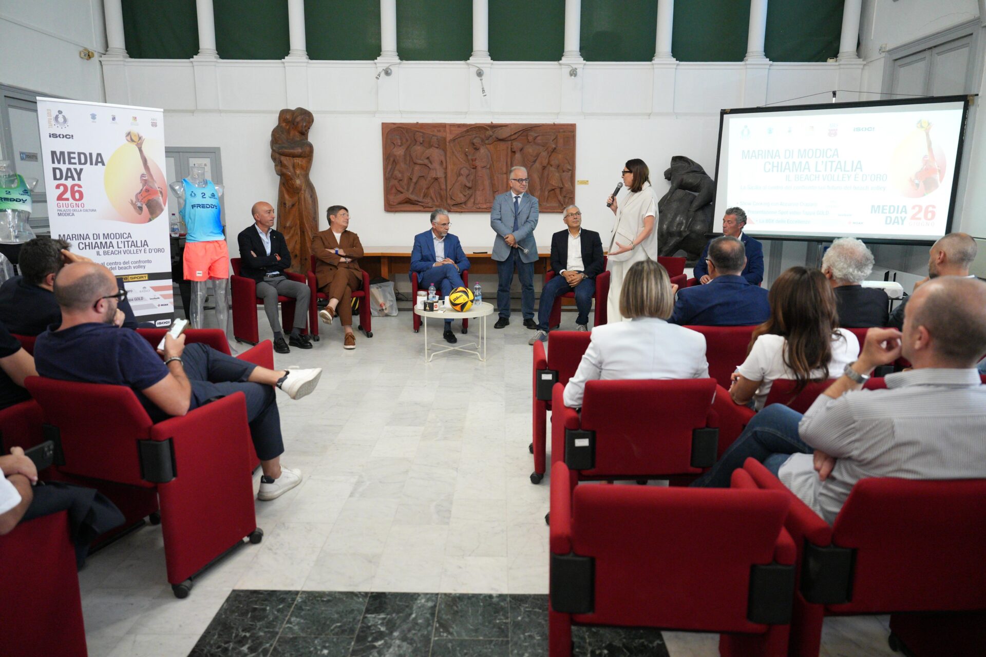 Modica: presentata la tappa gold del campionato Italiano di Beach Volley che si terrà a Marina