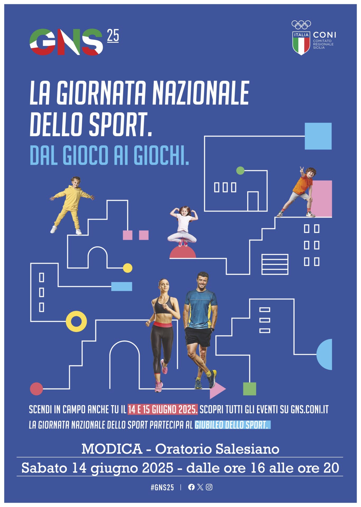 XXI Giornata Nazionale dello Sport sabato 14 giugno a Modica