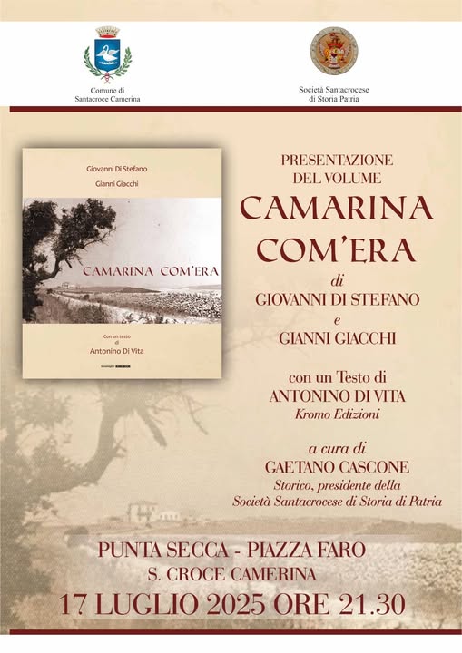 “Camarina com’era”, l’interessante volume sarà presentato il 17 luglio a Punta Secca