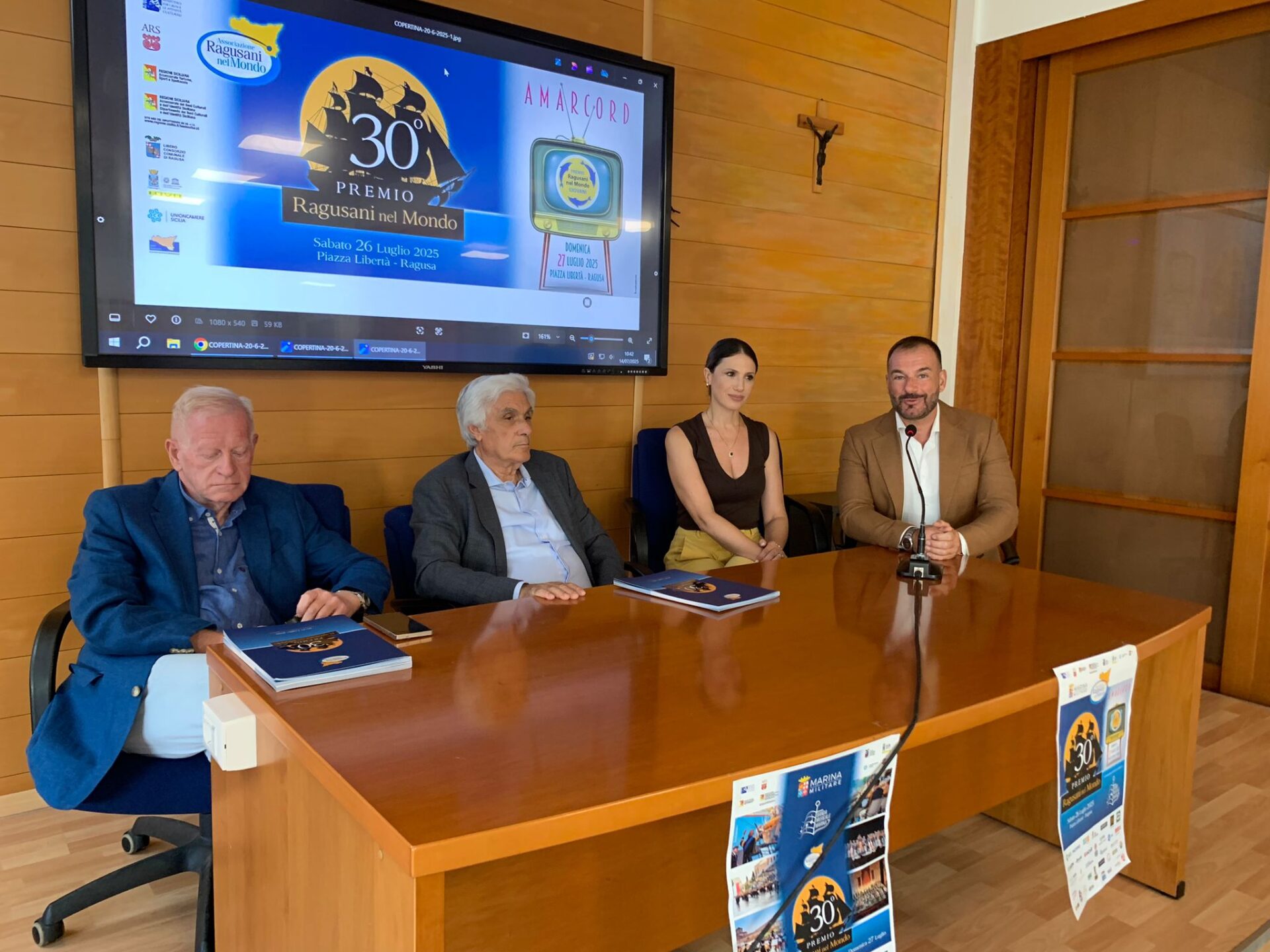Premio Ragusani nel Mondo, presentata l’edizione 2025: due serate in Piazza Libertà