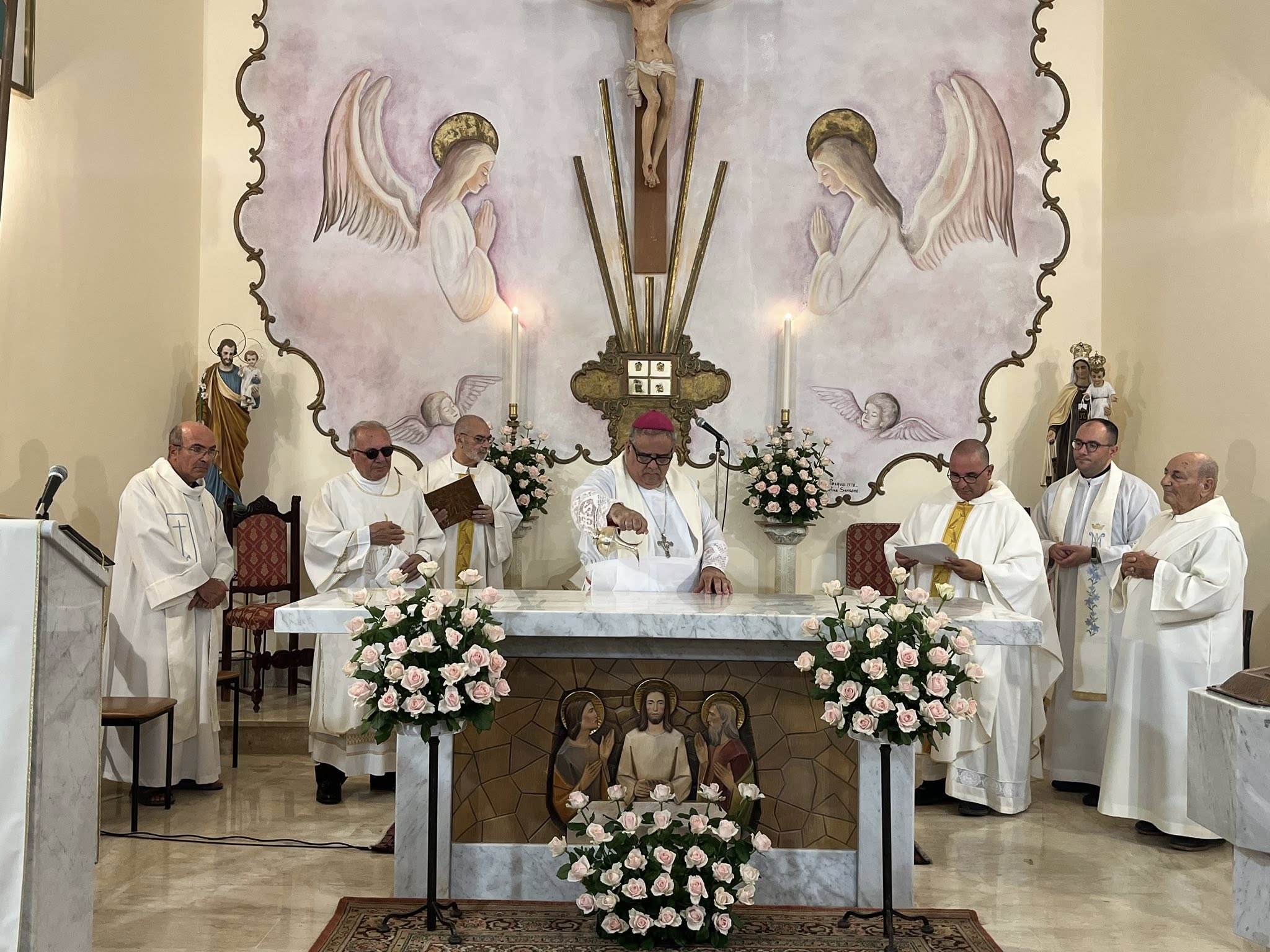 Cava d’Aliga in festa per la dedicazione della Chiesa al Cuore Immacolato di Maria