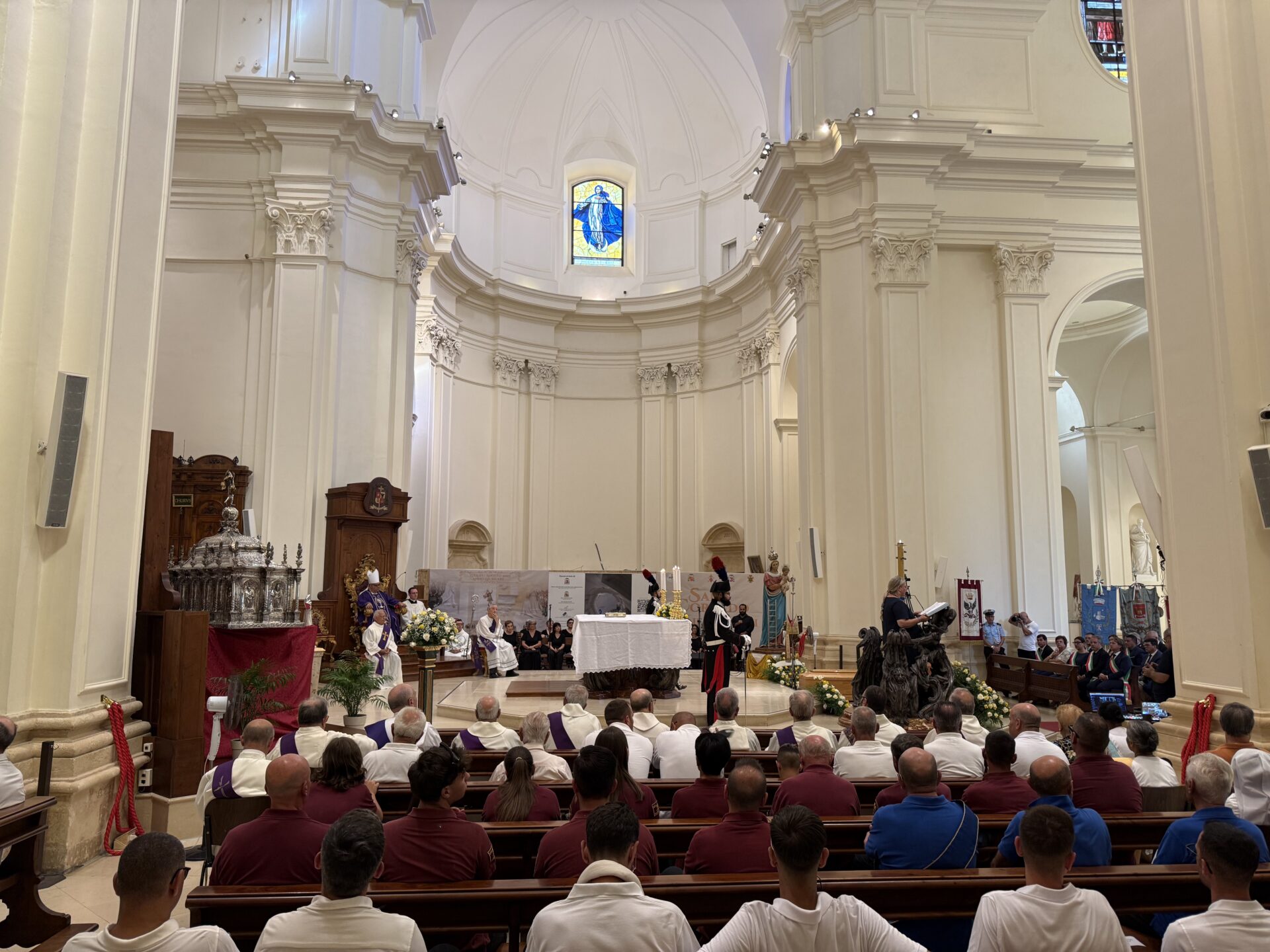 Celebrati oggi pomeriggio a Noto i funerali di Mons. Giuseppe Malandrino, vescovo emerito