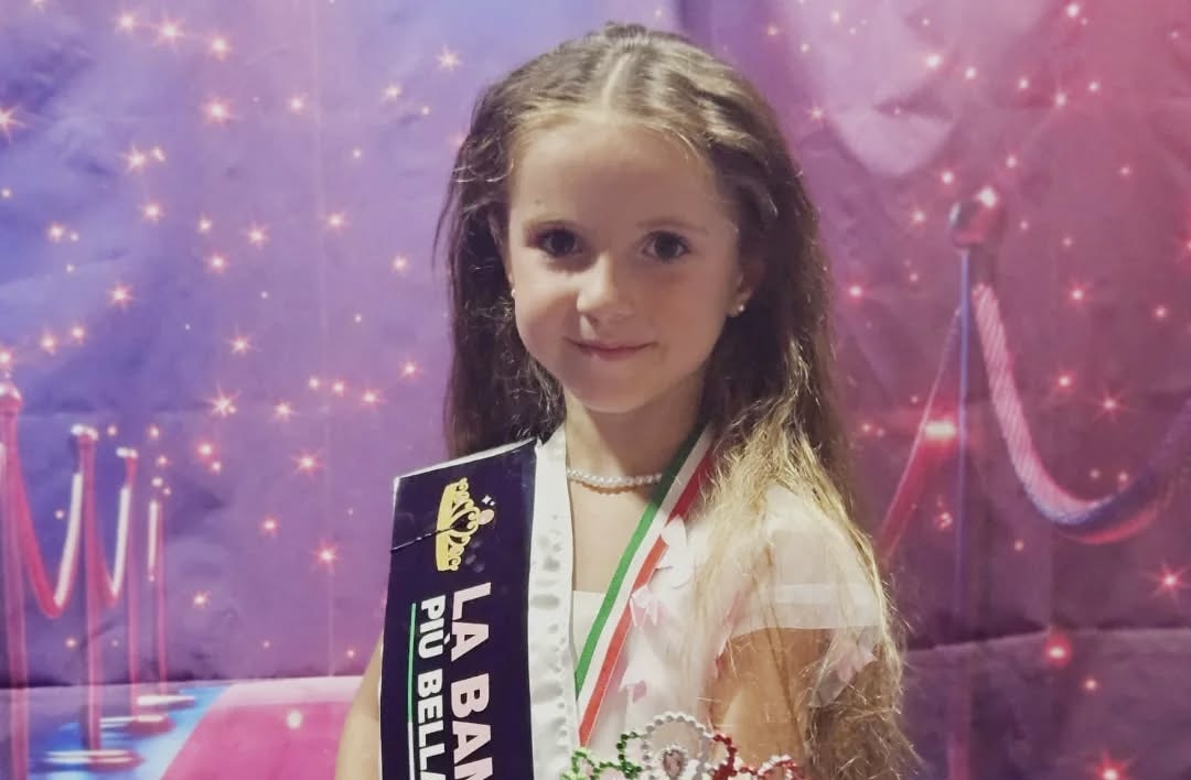 Diva Corallo di Santa Croce ottiene il titolo di bimba più bella d’Italia