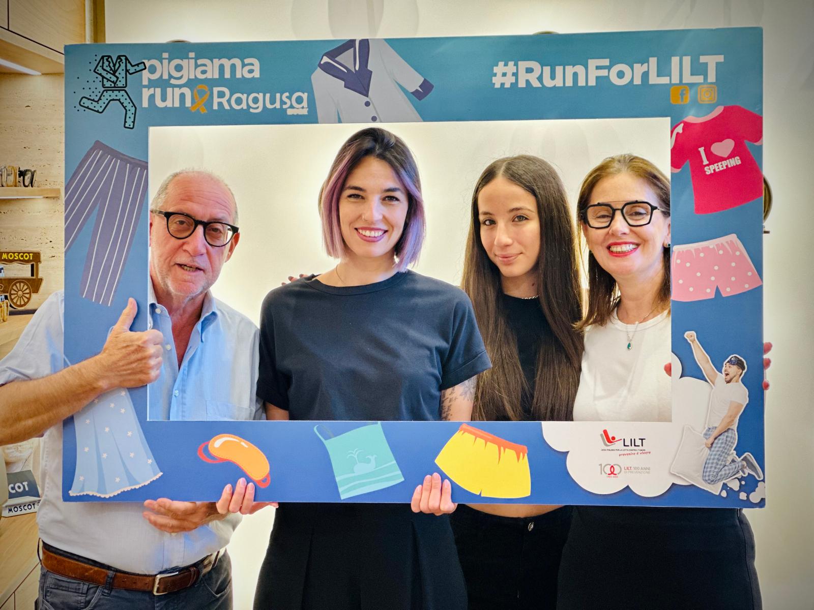 Ragusa, Pigiama Run, la città torna a correre in pigiama per i bambini malati di tumore