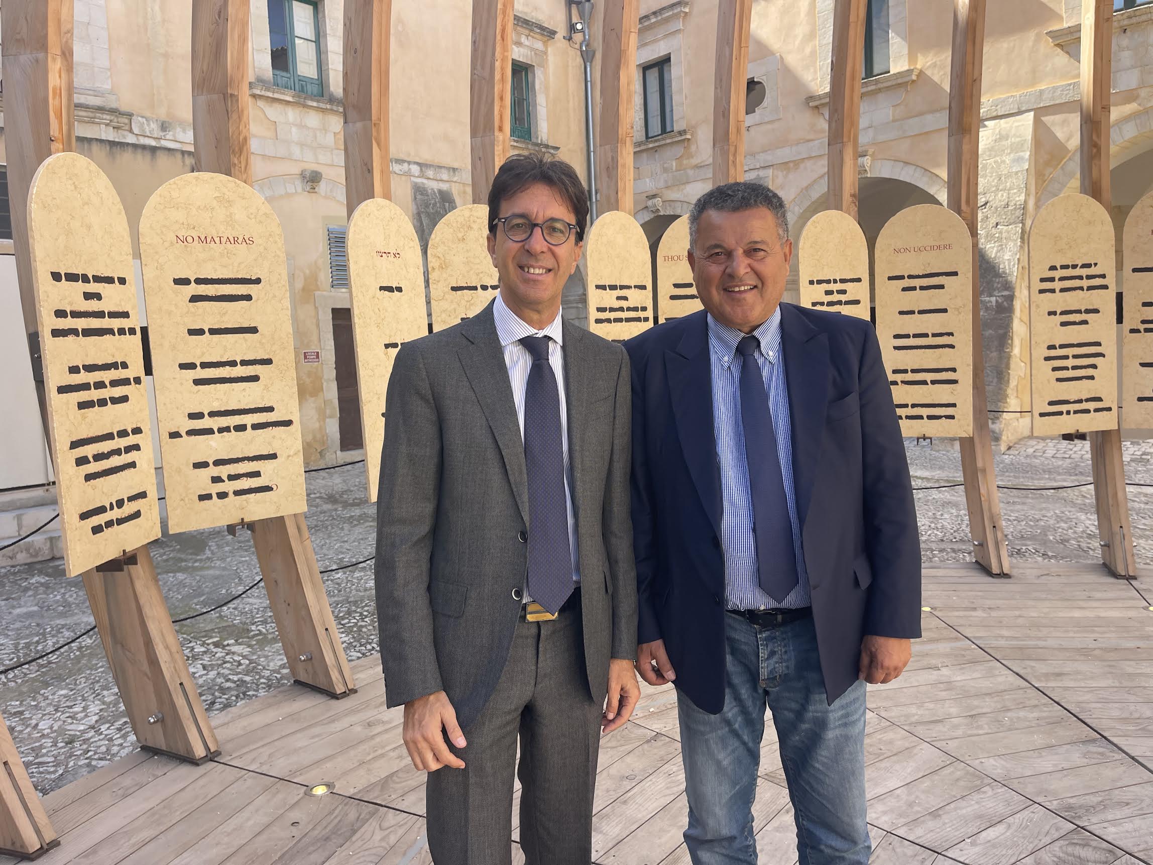 Il segretario generale del LCC di Ragusa Bonanno in visita a Scicli: incontro con il sindaco Marino