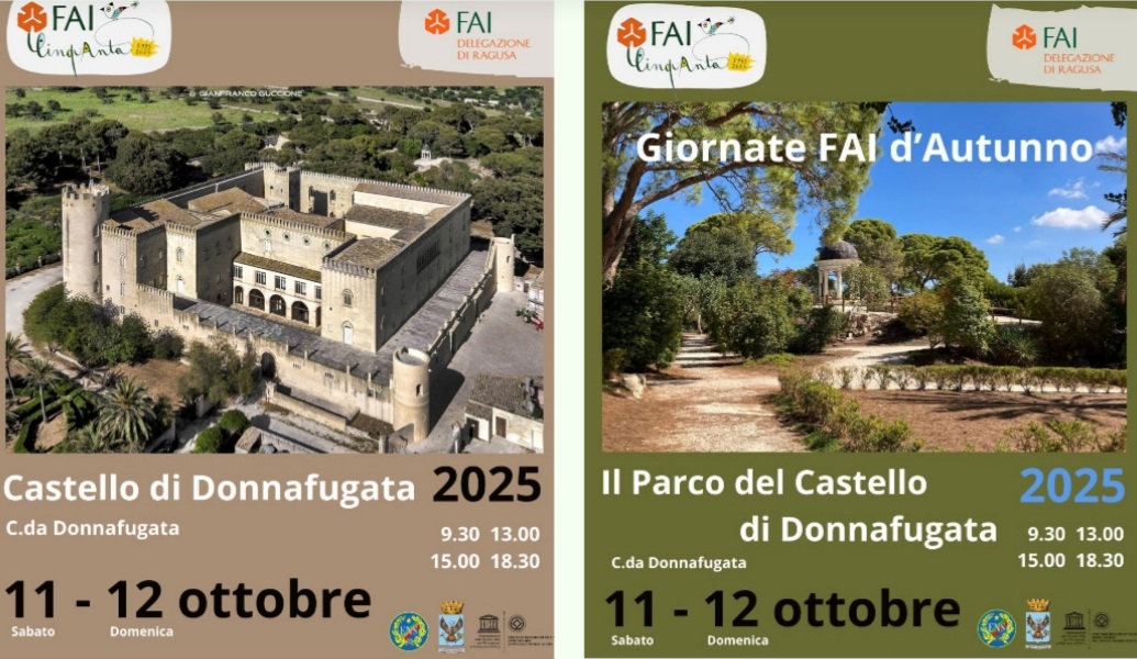 Giornate Fai al Castello di Donnafugata, per incontrare arte, cultura e inclusione