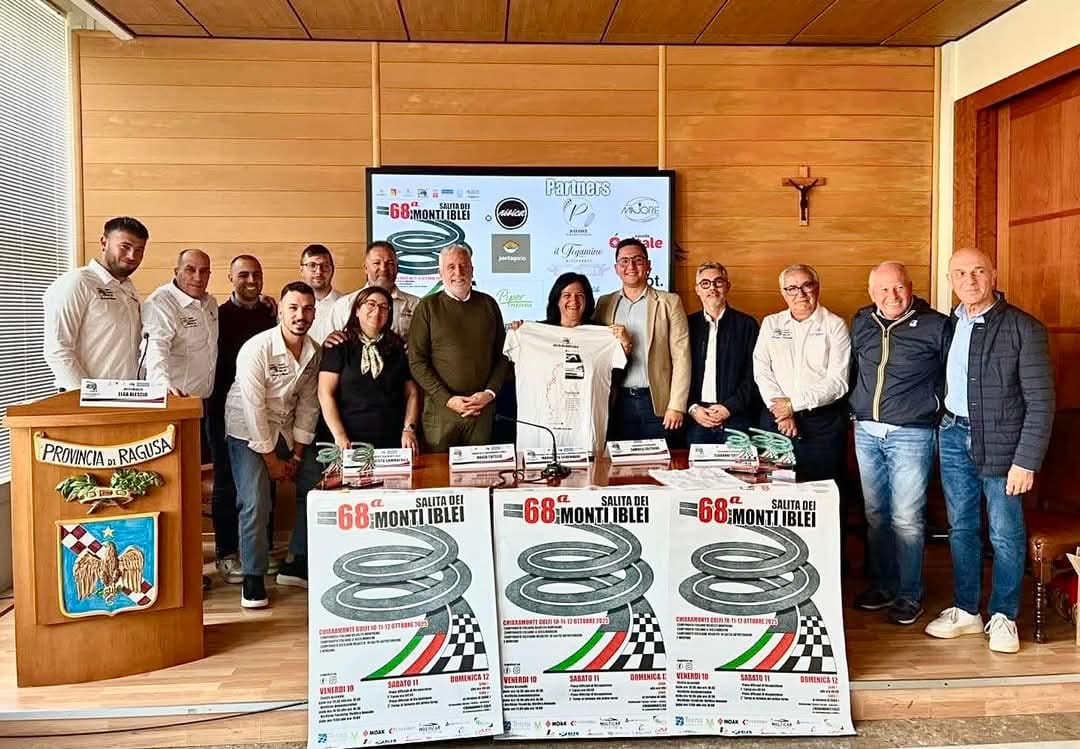 Salita Monti Iblei 2025, 200 piloti iscritti, la gara sabato 11 e domenica 12 ottobre