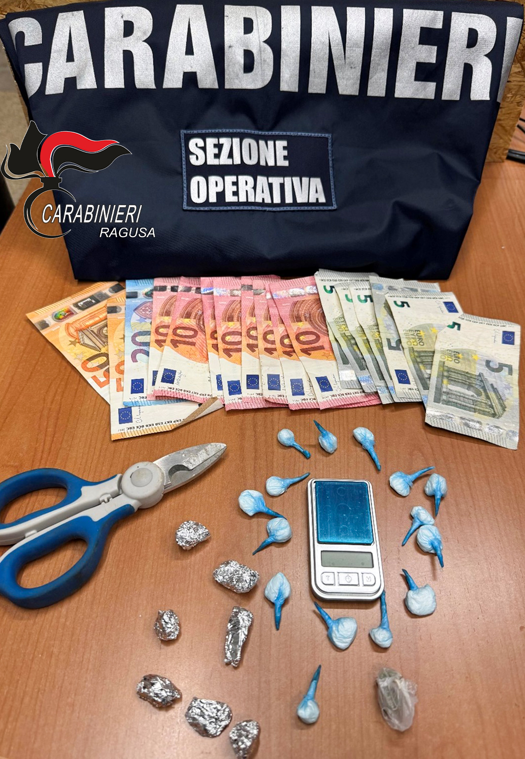 Ragusa: spaccio in centro storico. 28enne albanese arrestato dai Carabinieri