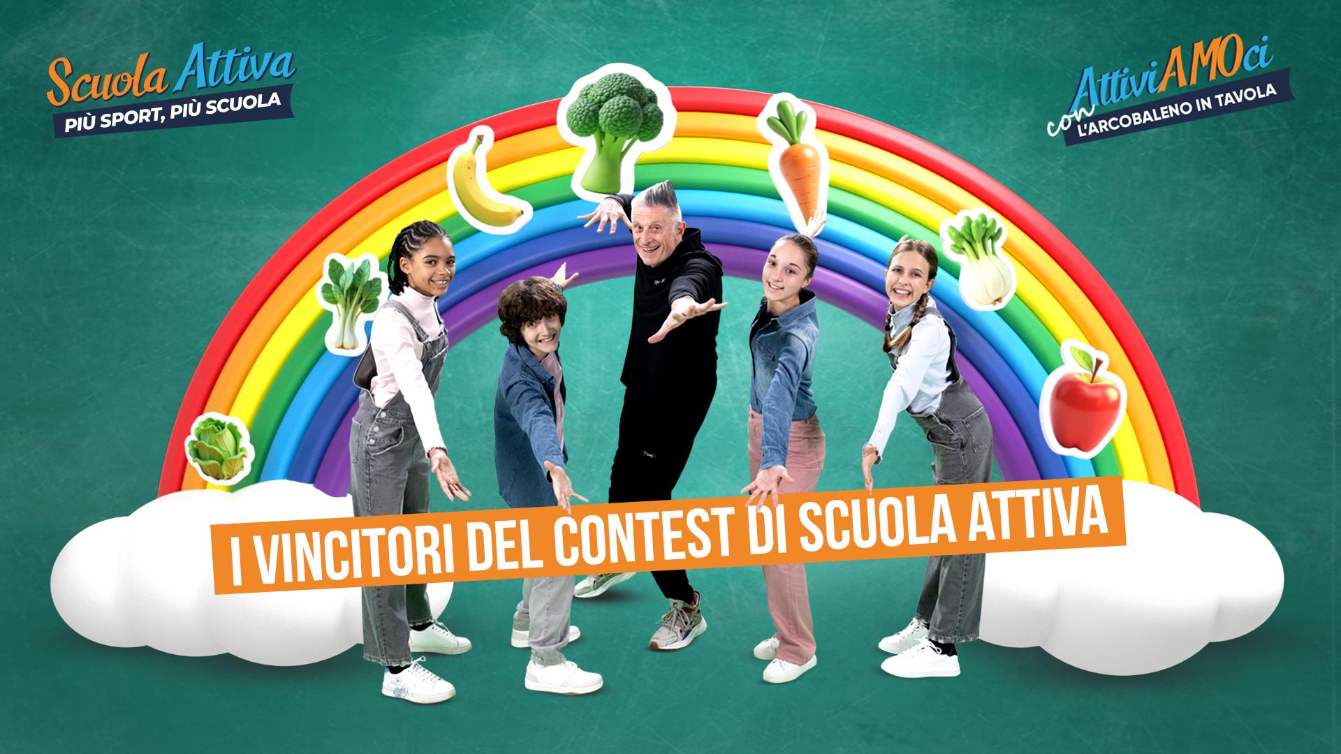 A Pozzallo la premiazione nazionale del contest: “Attiviamoci con l’arcobaleno in tavola”
