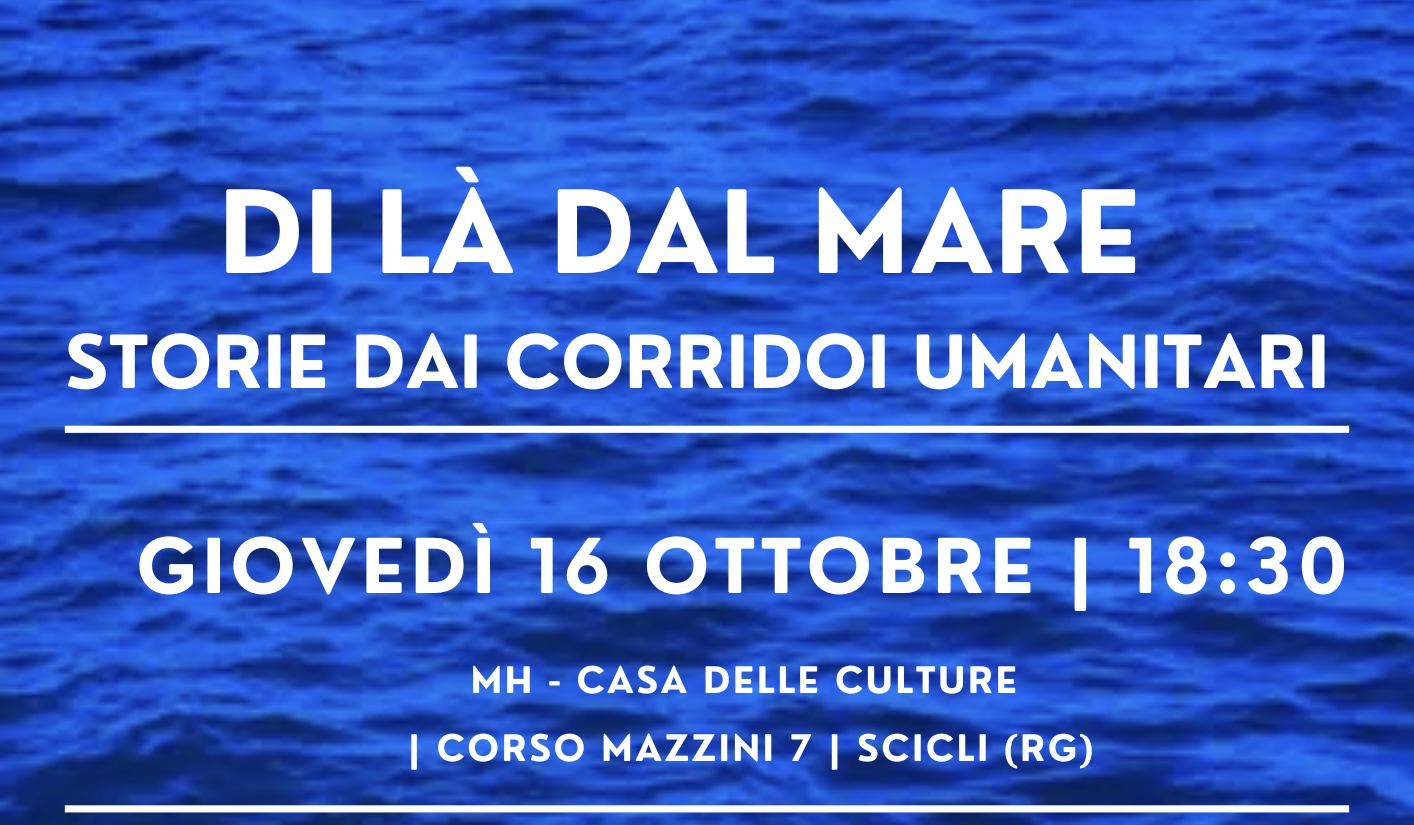 Scicli, alla Casa delle culture la proiezione del documentario “Di là dal mare”