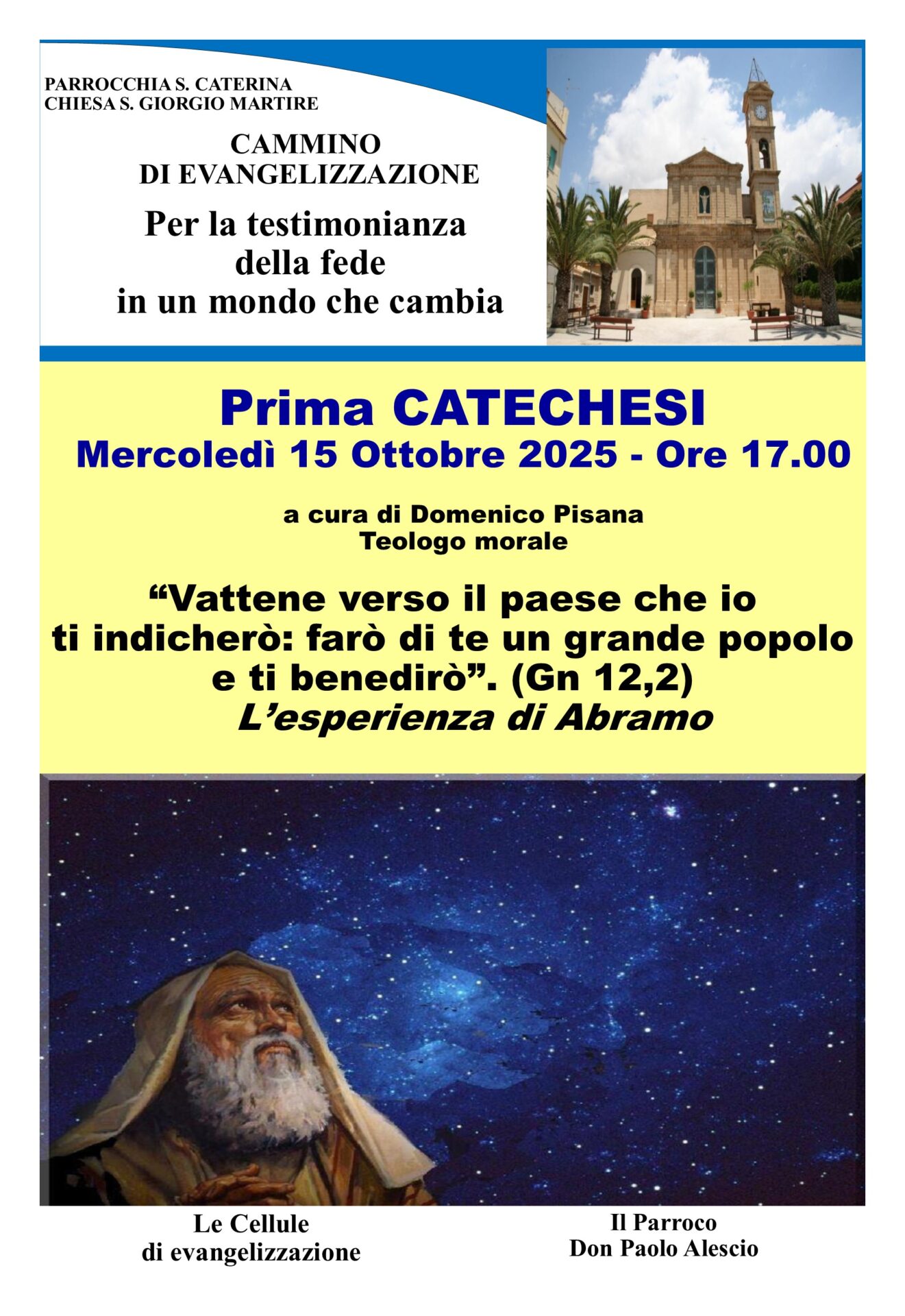 A Donnalucata si avvia un nuovo itinerario di evangelizzazione e catechesi