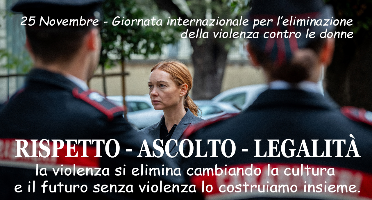 Anche l’Arma dei Carabinieri celebra il 25 Novembre