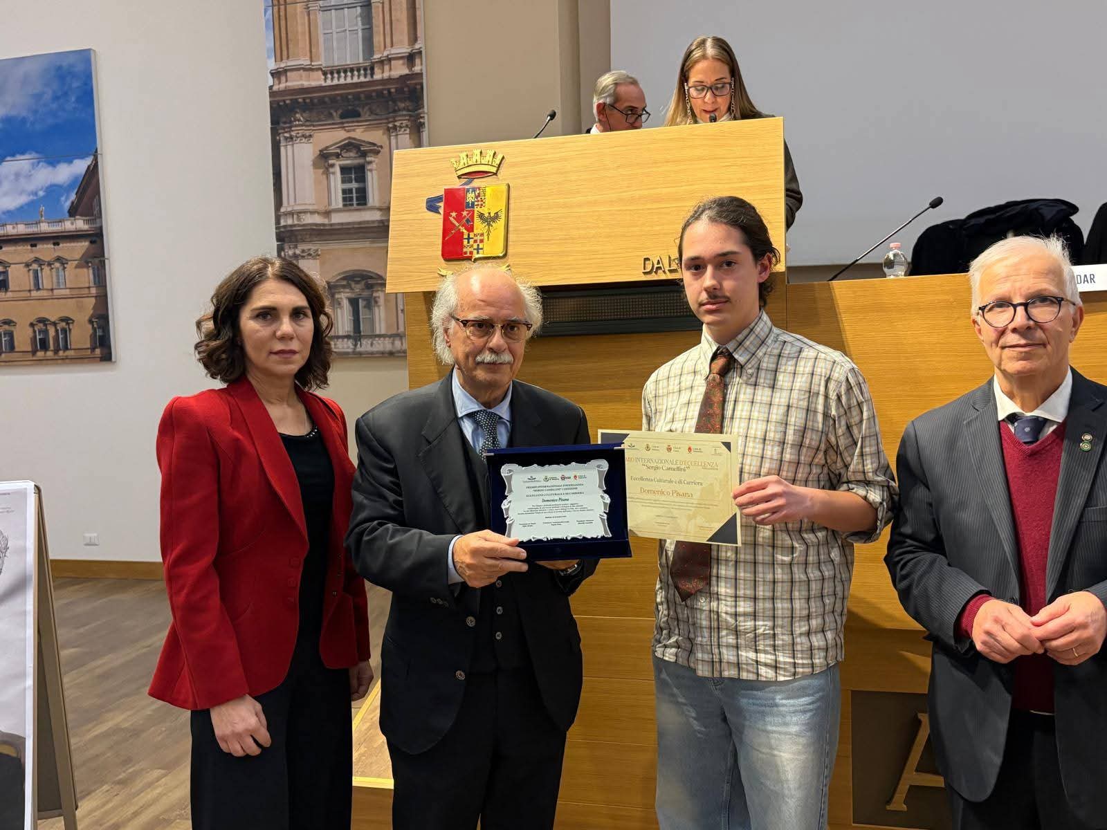 Premio speciale a Domenico Pisana, un riconoscimento per l’eccellenza culturale