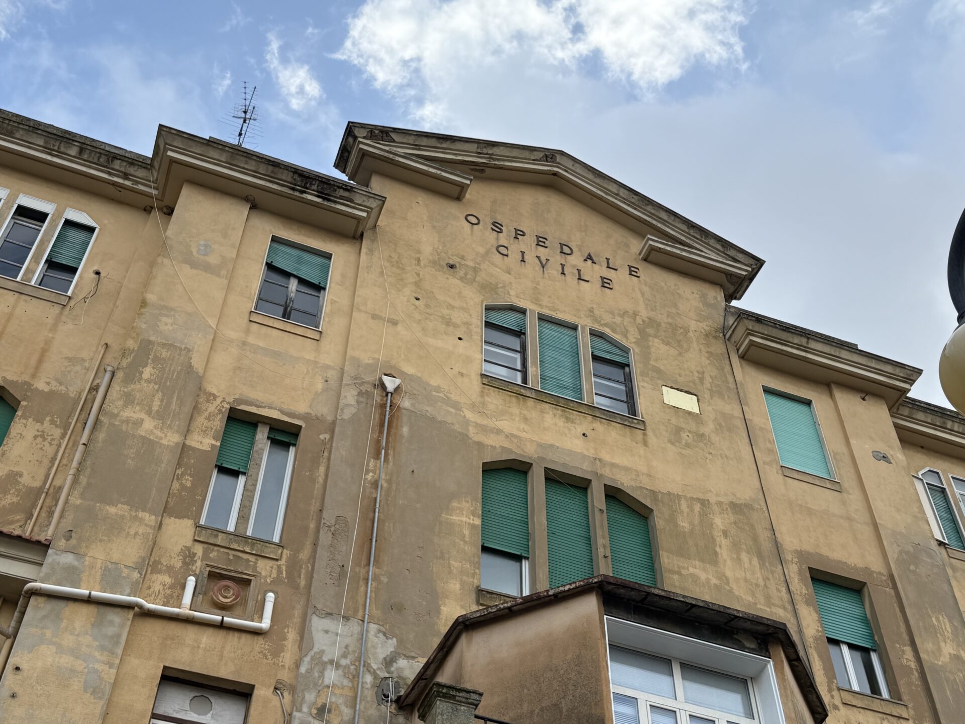 AAA: non c’è disponibilità di locali all’ex Ospedale Civile di Ragusa