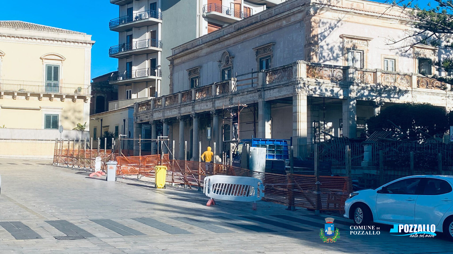 Si fermano i lavori di ristrutturazione di Palazzo Giunta-Musso a Pozzallo. E ora?