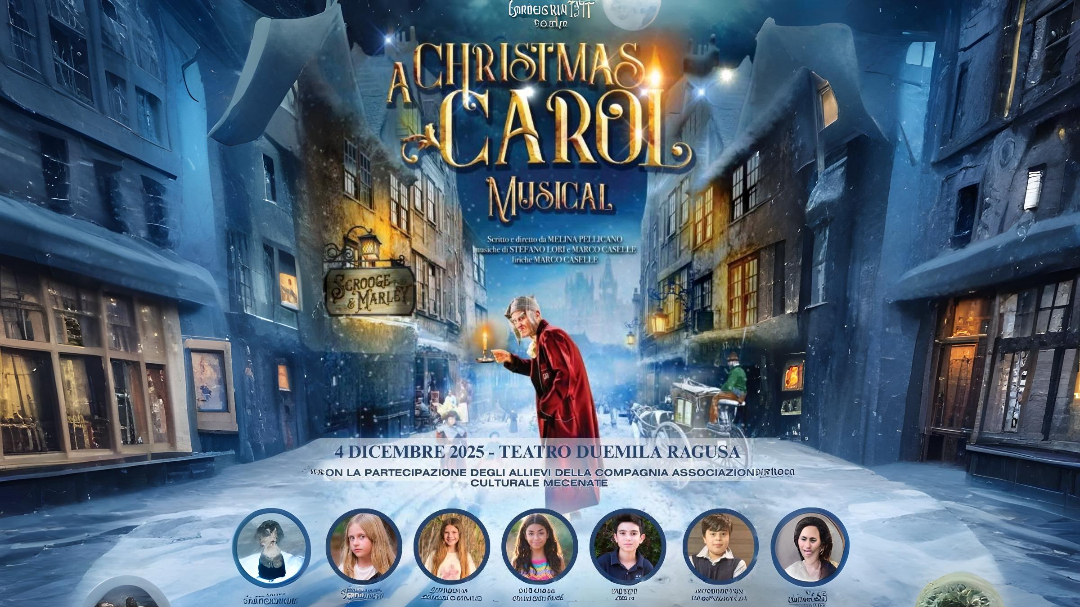 Al Teatro Duemila “A Christimas Carol”, domani sul palco sei giovani attori ragusani