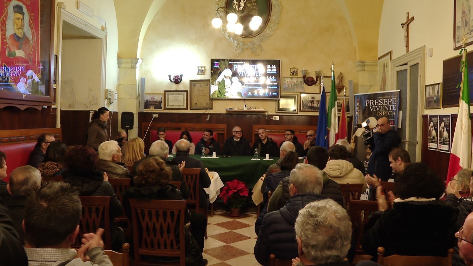 Ispica, otto quadri viventi “Nel Nome del Pane” presentata la XXVIII edizione del Presepe Vivente