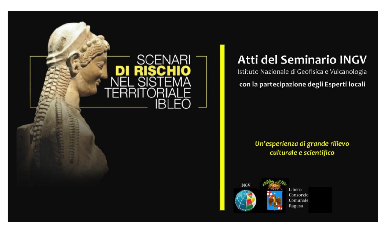 A Ragusa la presentazione degli atti: “Scenari di rischio del sistema territoriale ibleo”