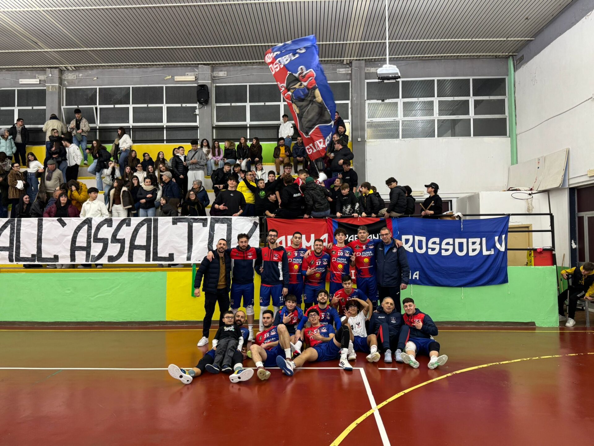 Volley, la maschile di Giarratana batte Paternò e vola al secondo posto