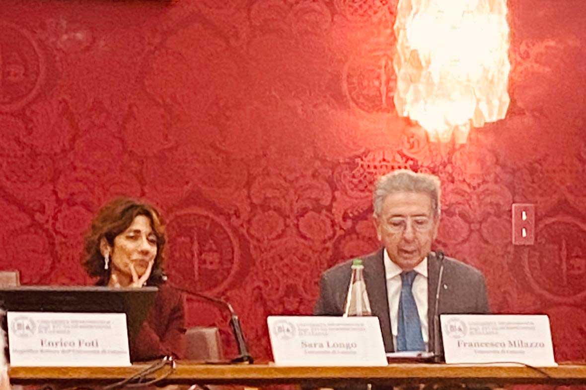 L’Ateneo di Catania saluta Francesco Milazzo, tra radici modicane e orizzonti internazionali