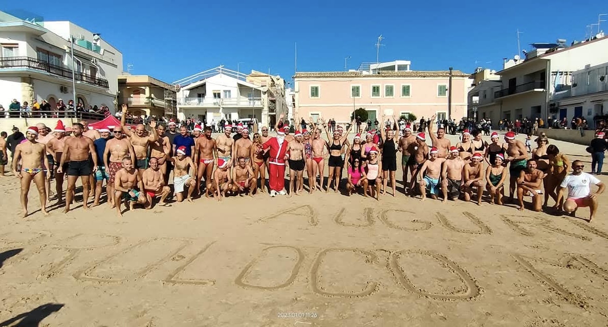 Marina di Ragusa, Unicef e Pro Loco insieme per il classico “Tuffo di Capodanno”