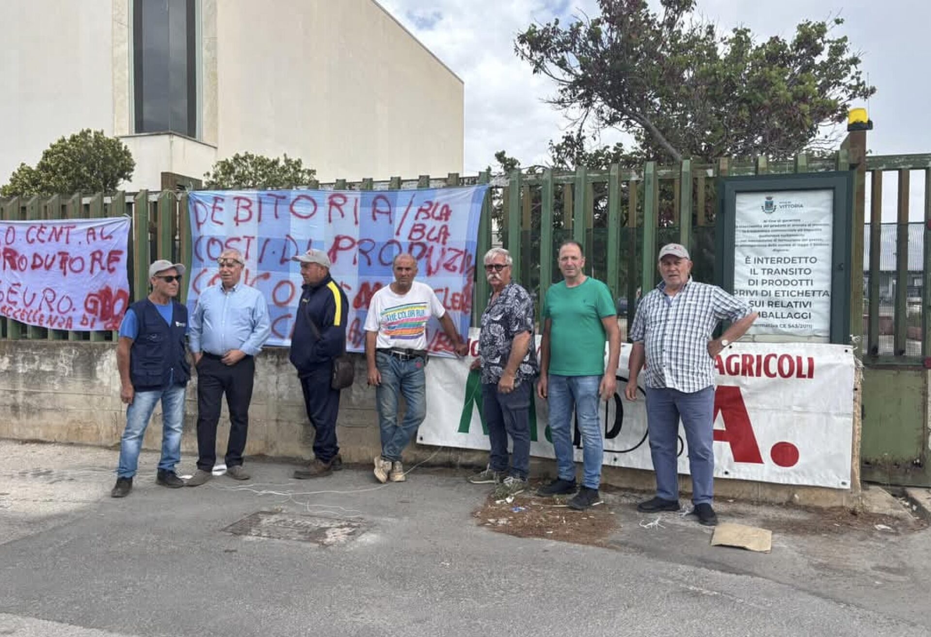Vittoria, il MDA annuncia un presidio al mercato ortofrutticolo sui costi di produzione