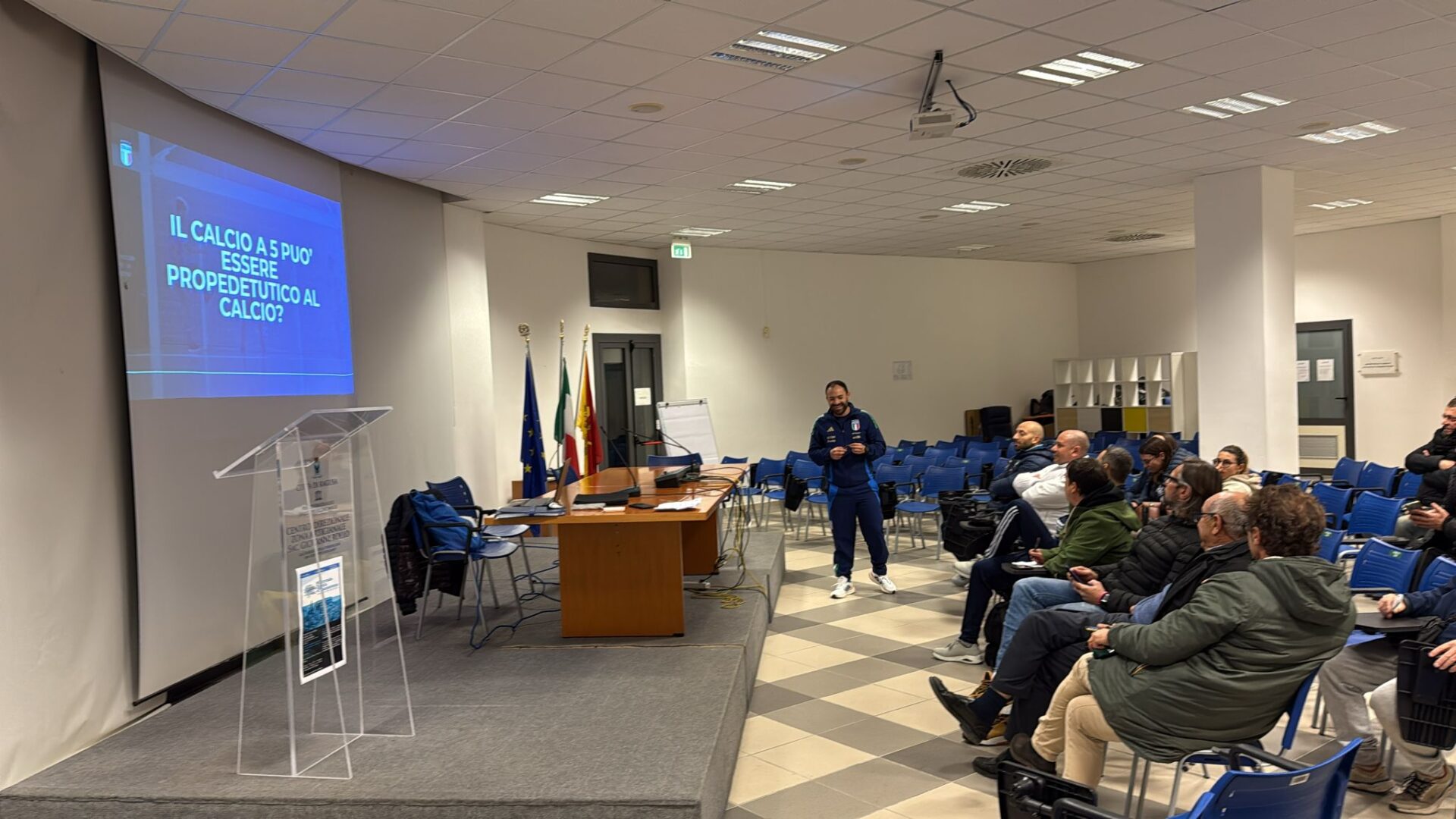 A Ragusa il corso di approfondimento per allenatori tenuto da Salvo Samperi