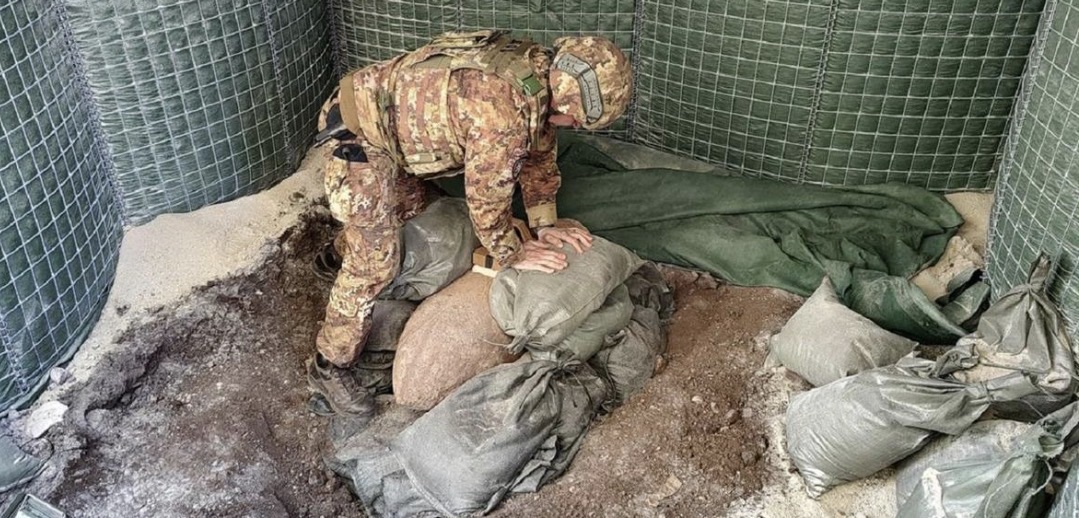 Bomba d’aereo trovata in campagna a Comiso, l’Esercito la distrugge sul posto