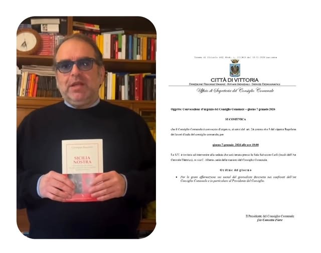 Vittoria, Consiglio comunale contro il giornalista antimafia: scoppia il caso Bascietto