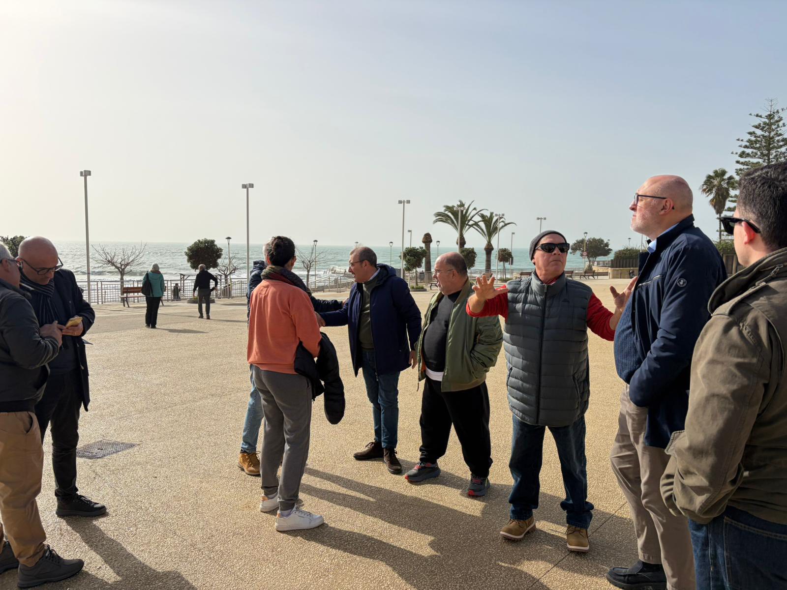 Il PD incontra i cittadini di Marina di Modica per verificare i danni di Harry