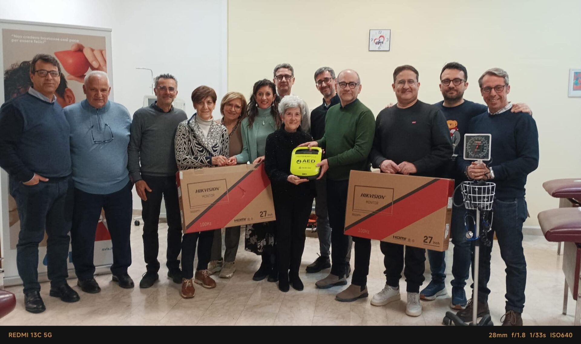 Comiso, la famiglia nel ricordo dell’ex sindaco Pasquale Puglisi fa una donazione all’Avis