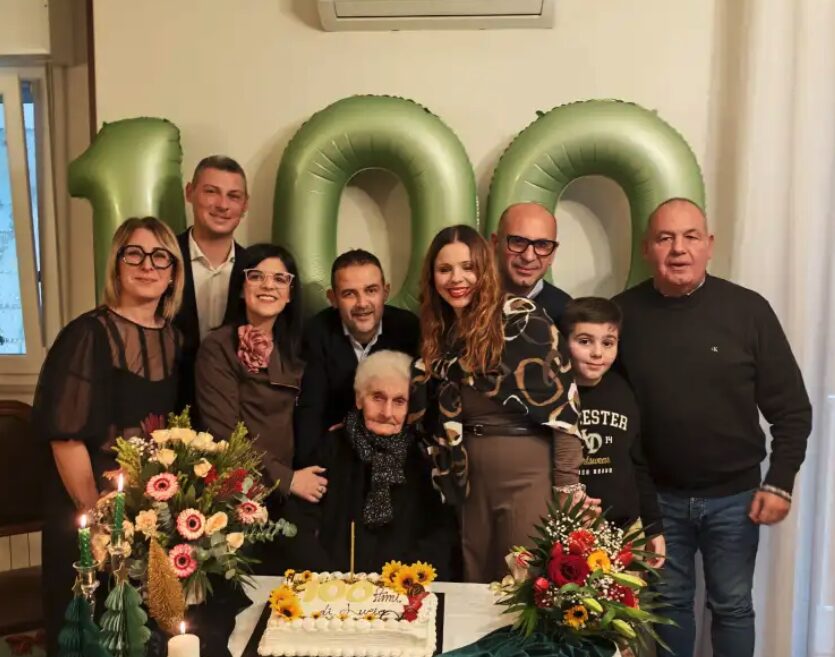 La signora Lucia Rosso di Chiaramonte compie 100 anni