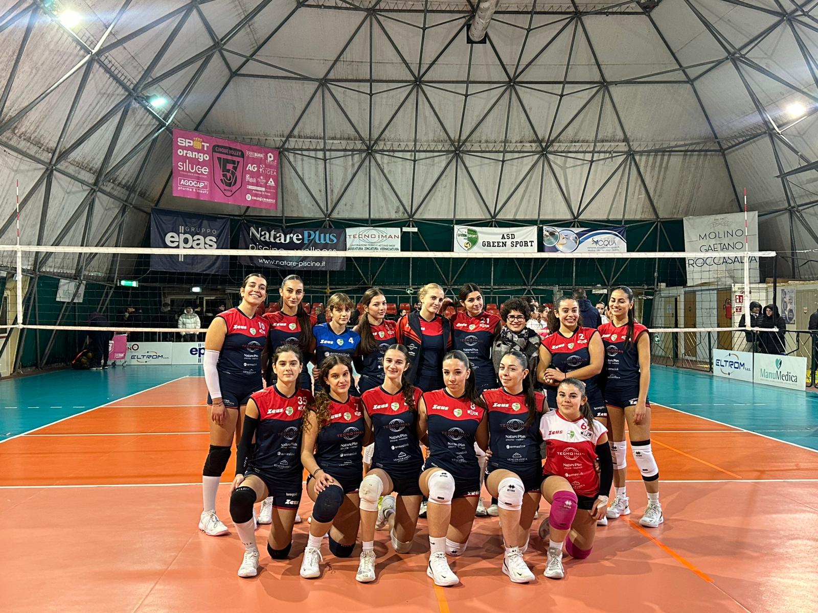 Volley, si ferma a 10 la striscia di vittorie della Green Sport Modica