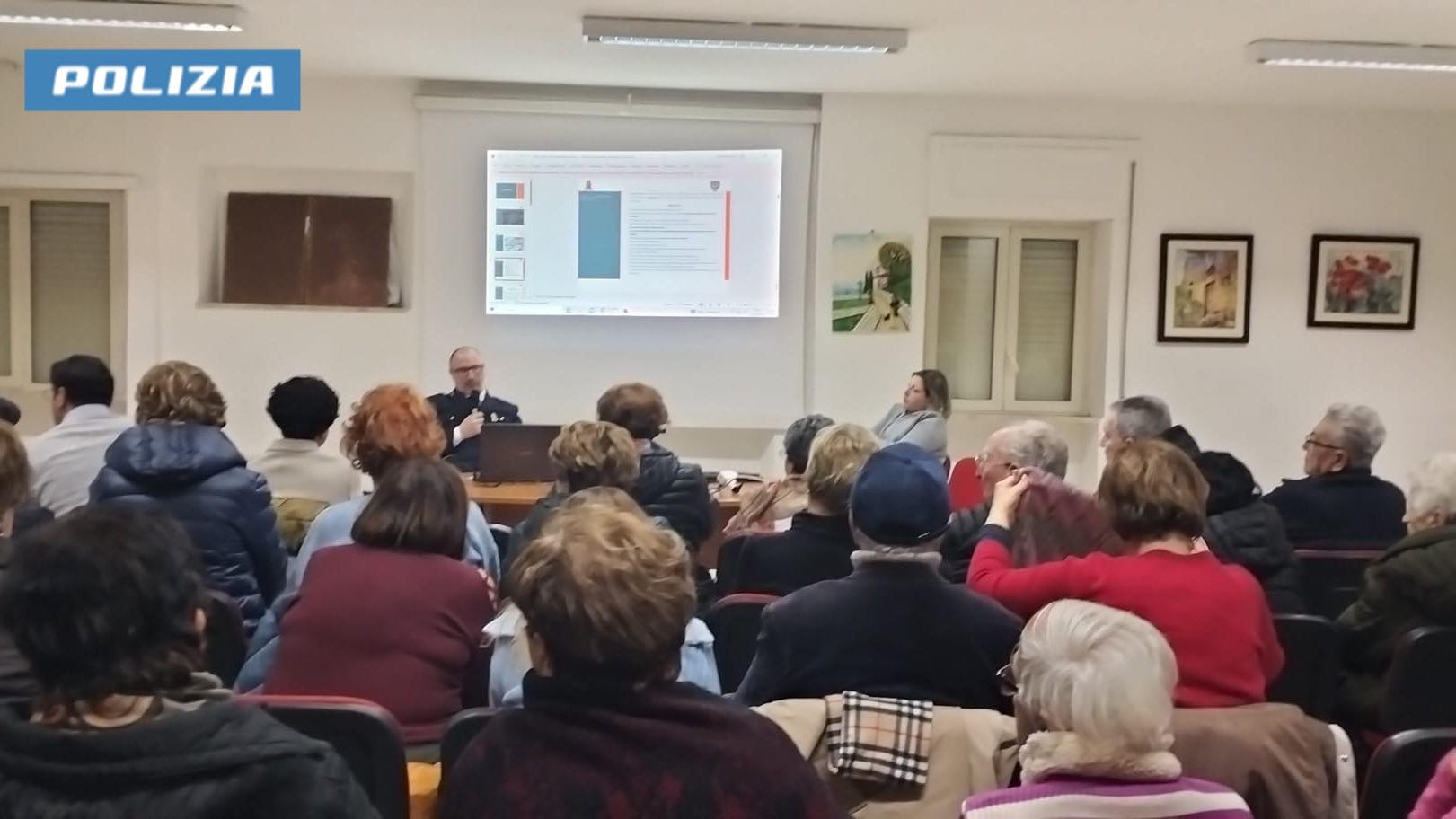 Truffe online agli anziani, Polizia di stato al Centro “Ciccio Tumino”