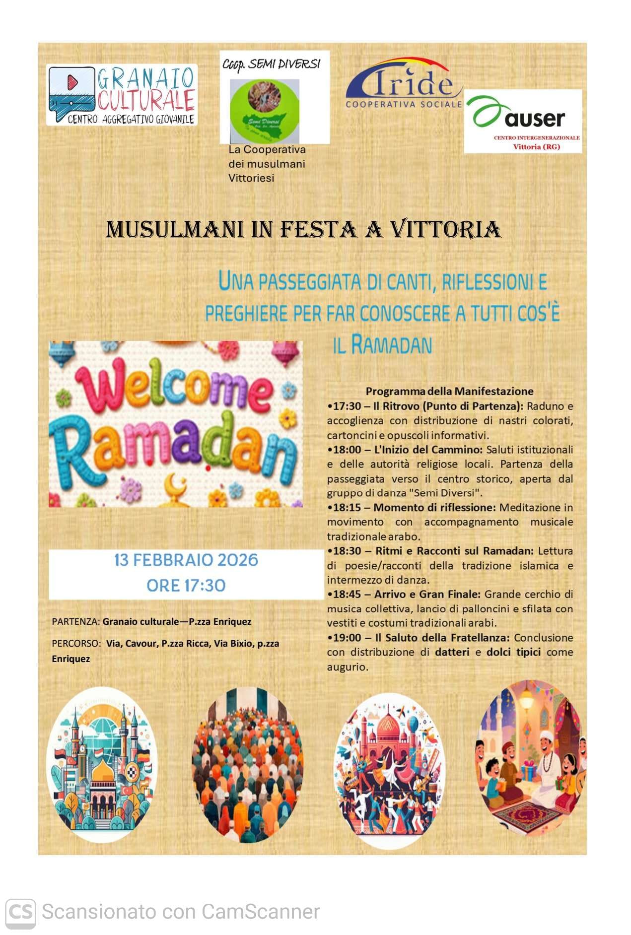 Vittoria, la comunità musulmana si prepara a celebrare il Ramadan