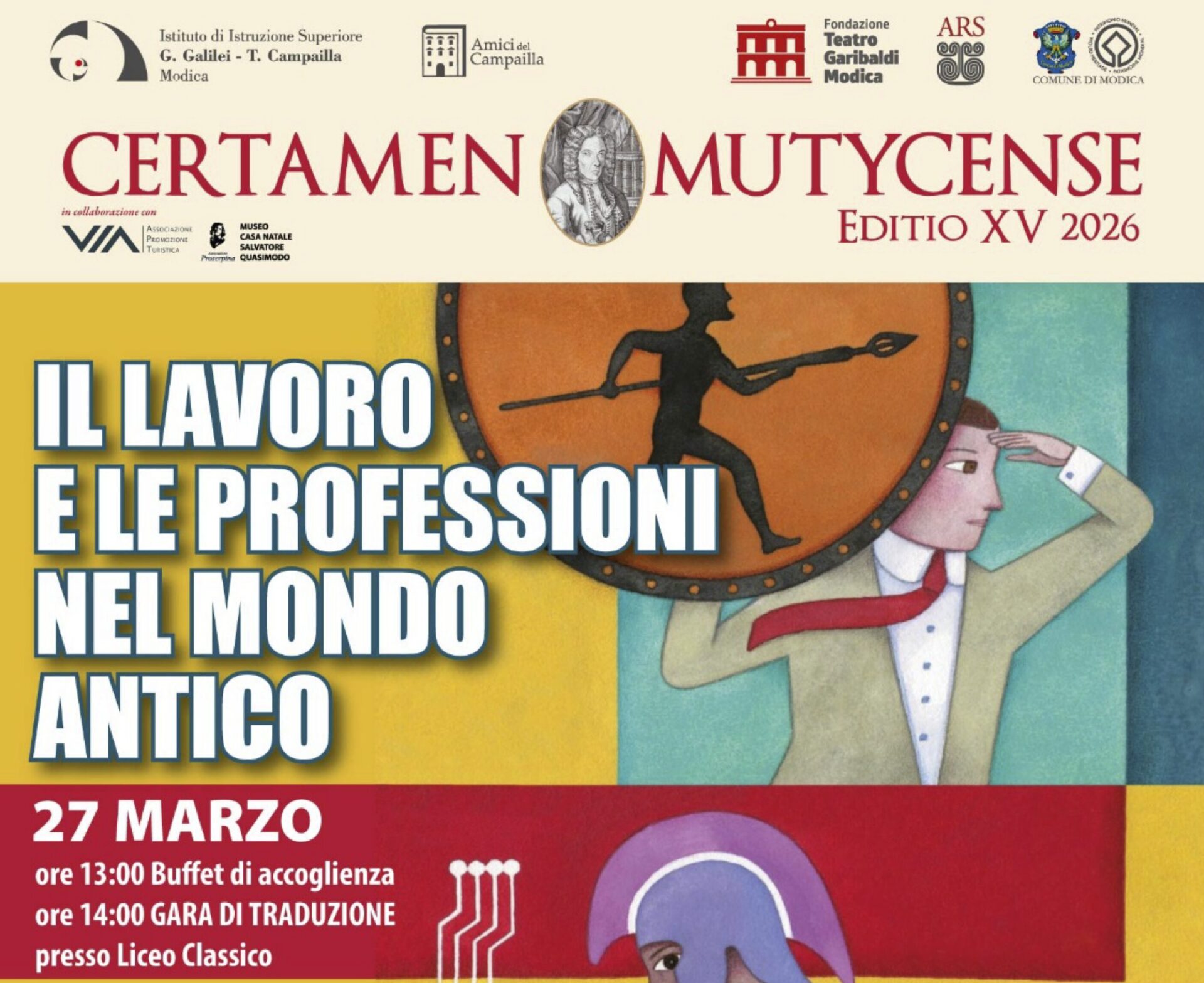 Domani la XV edizione del Certamen Mutycense, la gara di latino del Liceo “Galilei Campailla”