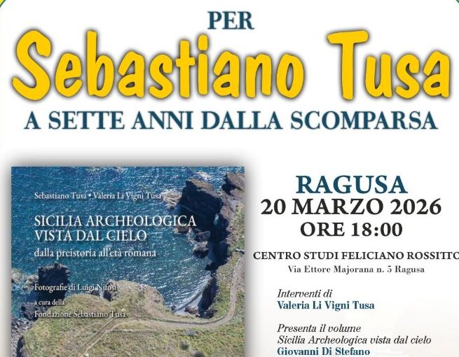 Sebastiano Tusa, sette anni dopo Ragusa lo ricorda con una serata speciale