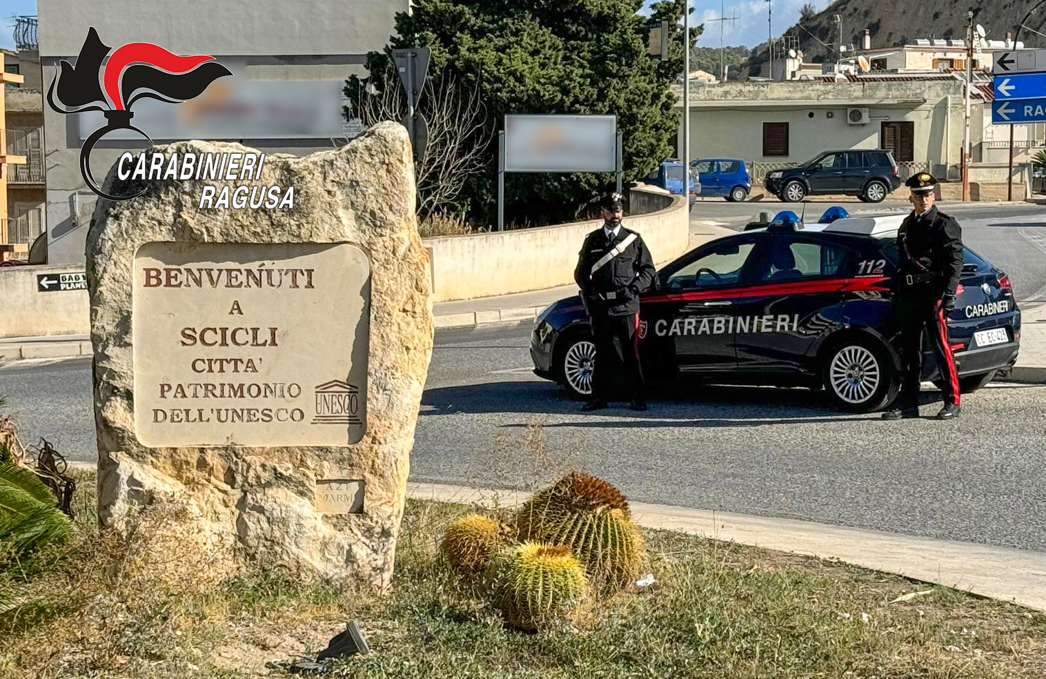Banco ortofrutta in fiamme a Scicli, denunciati madre e figlio
