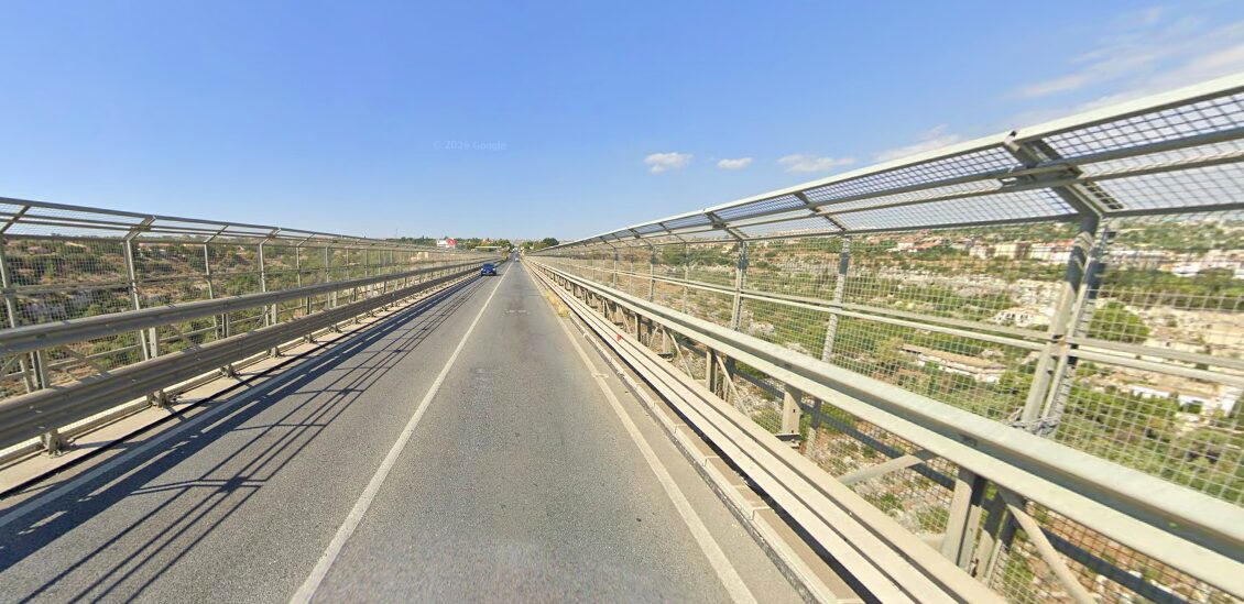 Pioggia ferma i lavori sul ponte Guerrieri a Modica