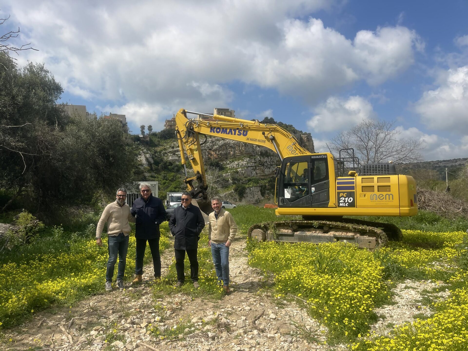 Al via i lavori per il collettore delle acque bianche lungo il torrente Modica-Scicli
