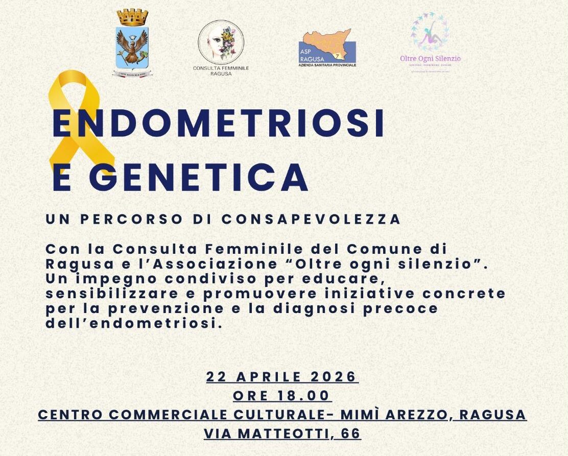 Ragusa, un incontro per rompere il silenzio su una patologia sottovalutata