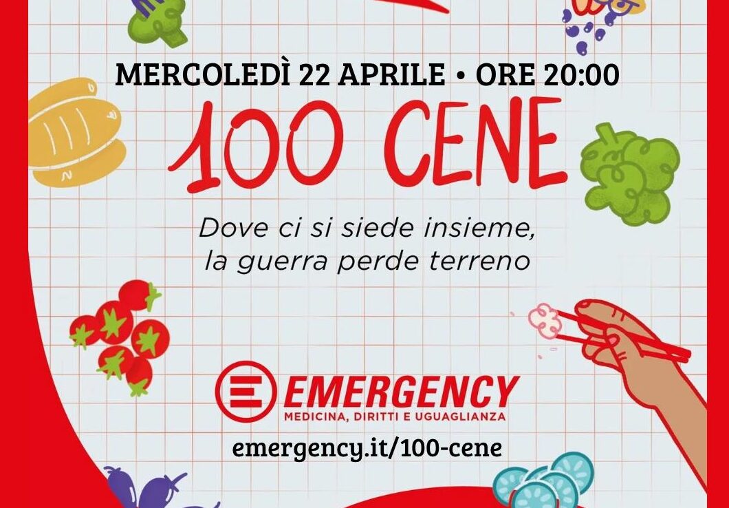 Emergency Pozzallo, l’iniziativa “Le 100 cene” volge al termine
