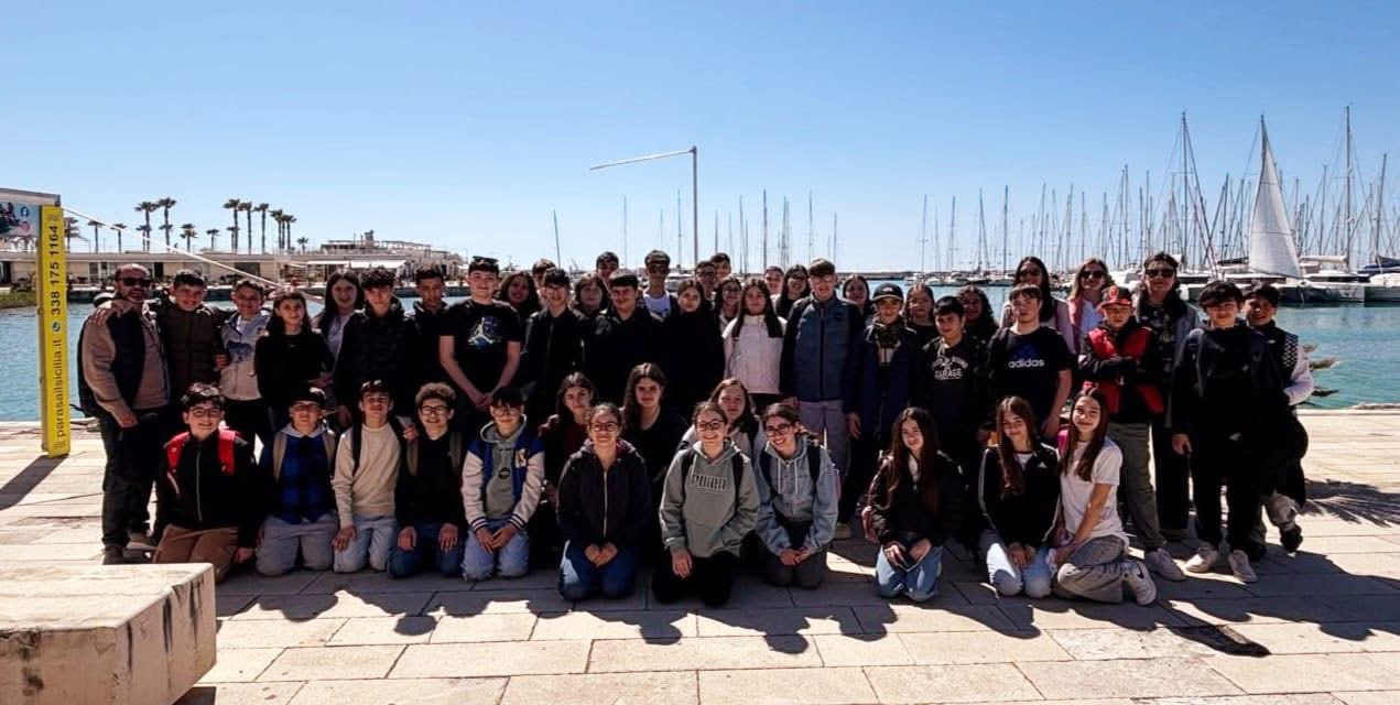 Porto Marina di Ragusa: “Mare nostrum” visita degli studenti dell’Ist. “Amore” di Pozzallo