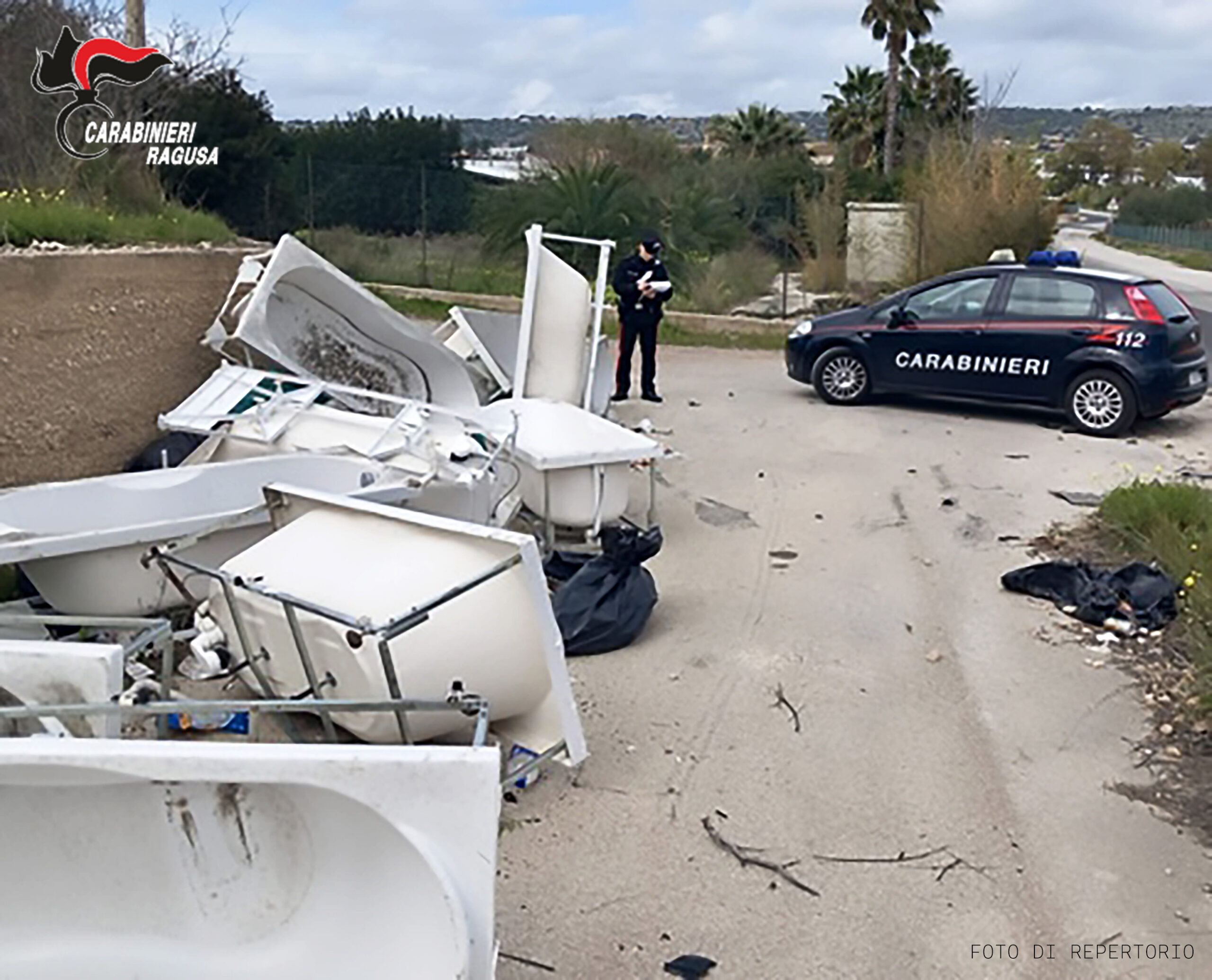 Ragusa, discarica abusiva sequestrata in contrada Bettafilava
