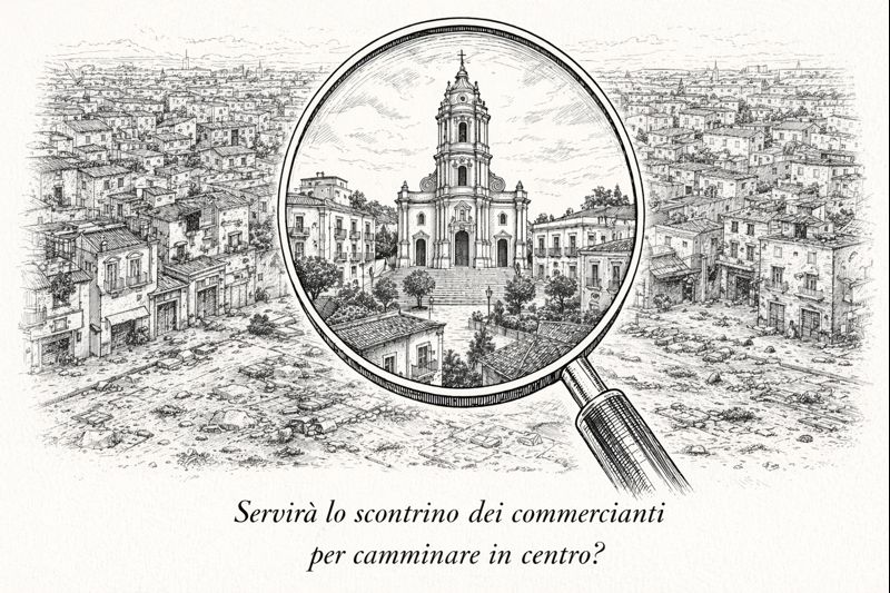 Servirà lo scontrino dei commercianti per camminare in centro?